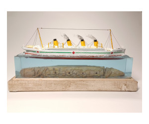 Britannic Wreck (Before and After) Diorama